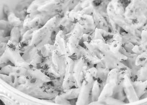 White sauce pasta