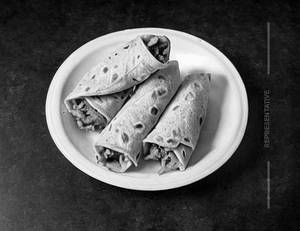 Chicken Cheese Kathi Roll