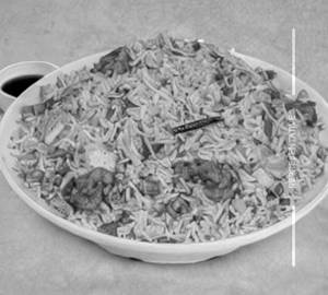 Schezwan chicken fried rice