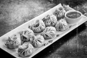 Veg Pan Fried Momos