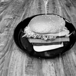 Paneer cheese buger