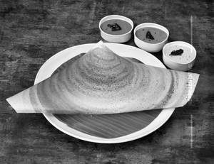 Ghee Paper Roast Masala Dosa