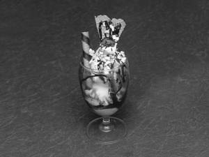Chocolate falooda