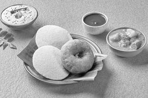 Idli (2 Pcs) Vada (1 Pc)