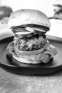 Veg Spinach And Corn Burger