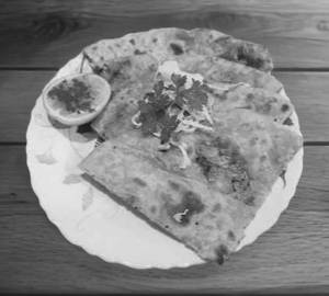 Cheese paratha