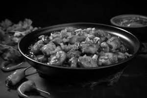 Mushroom manchurian dry