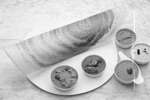 Ghee onion masala dosa