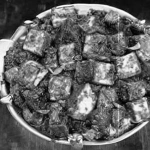 Paneer ghee roast