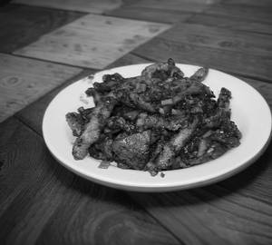 Crispy fried chilli potato