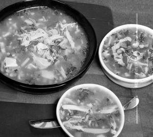 Chicken Lemon Coriander Soup