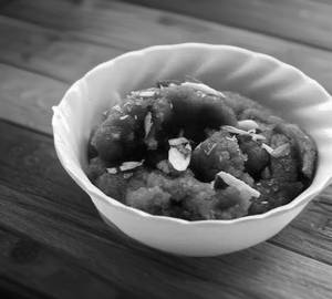 Desi ghee singhara halwa