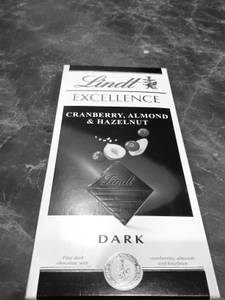 Lindt Excellence Cranberry, Almond & Hazelnut Chocolate [100 Grams]
