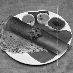 Palak podi masala dosa