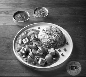 Paneer Chilli With Fried Rice