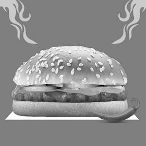 Veg Teekha Teekha Burger