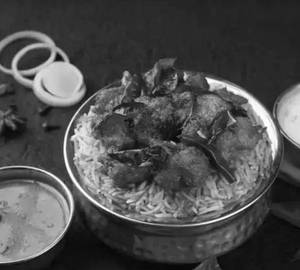 Chicken 65 biryani