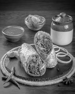 Mutton Keema Roll
