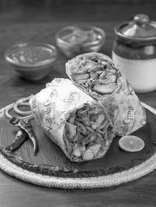 Chicken Malai Tikka Roll