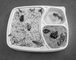 Ghee Rice & Dal Fry Lunch Box