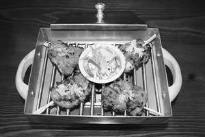 Angare Murgh Ke Shola Kebab