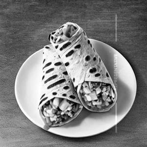 Classic veg club wrap