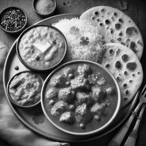 Chicken Masala Thali