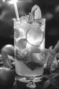 Lemon virgin mojito 