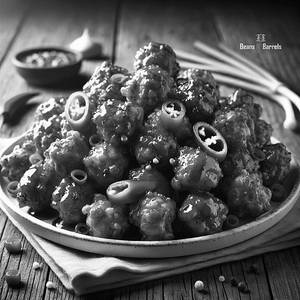 Chicken Popcorns In Jerk Sauce
