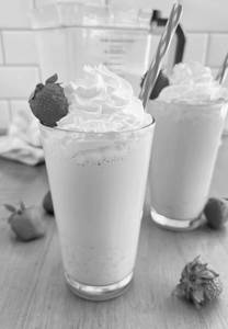Strawberry milkshake