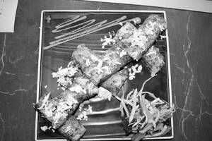 Cheeese Chilli Seekh Kebab