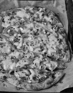 Mexican bite pizza