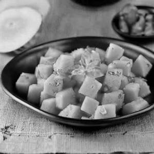 Diced Watermelon