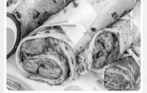 Paneer Tikka Rumali Roll