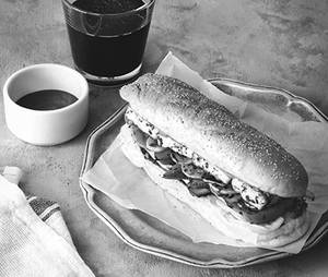 Grilled Paneer Sub Sandwich