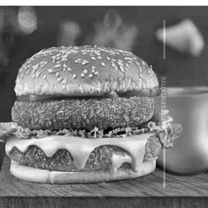 Cheesy Nonveg Burger.