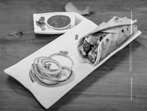 Chilli paneer roll
