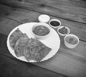 Peanut Paratha Thali