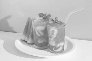 Watermelon Litchi Mocktail