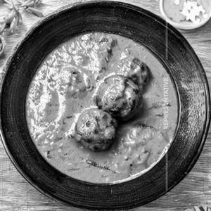Saffron Malai Kofta Jain Gravy