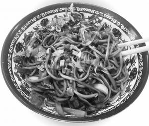 Gongnga (egg) Thukpa Kampo (chowmein)
