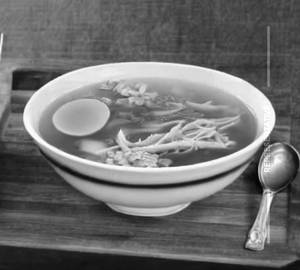 Pork clear soup