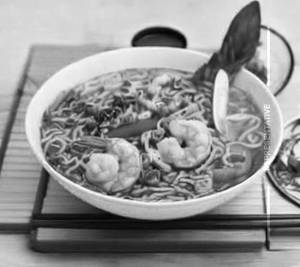 Prawns ramen