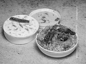 Veg dum biryani