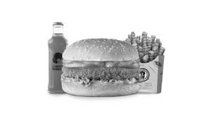 Jr Fried Chicken Burger Value Combo