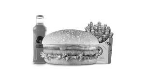 Chicken United States Of Punjab Burger Value Combo.