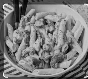 Mushroom Penne Pasta