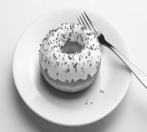 White Chocolate Donut