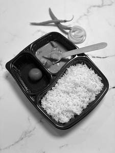 Mushroom Gravy + Rice + Gulab Jamun