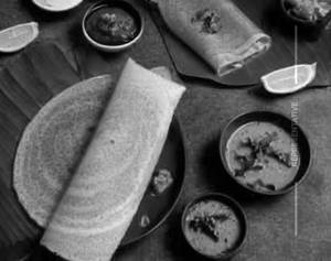 Garlic dosa